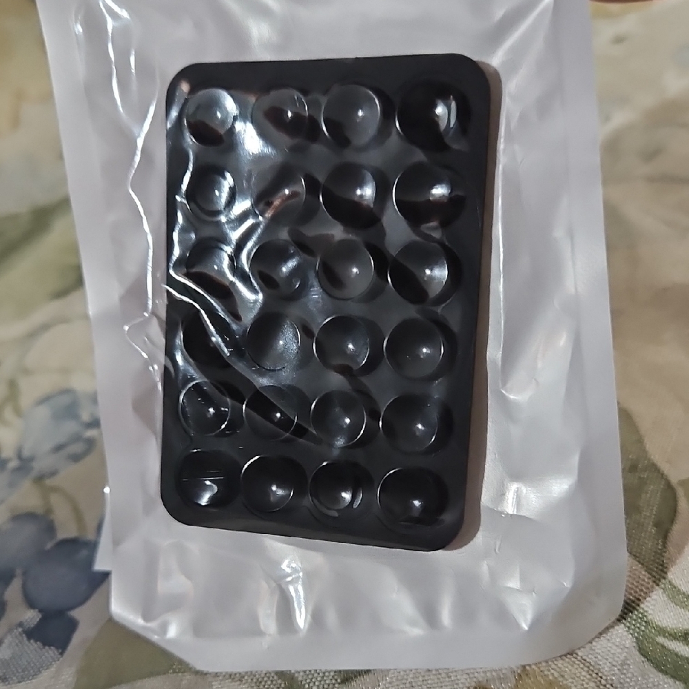 Black Silicone 24 Suction Cup Phone Holder-"Gurita phone holder"-"Octopus"-NEW